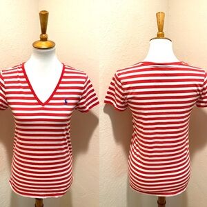{Ralph Lauren} Striped Cotton Tee